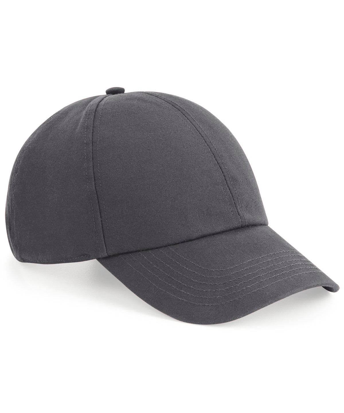 Organic cotton 6-panel cap - Graphite Grey