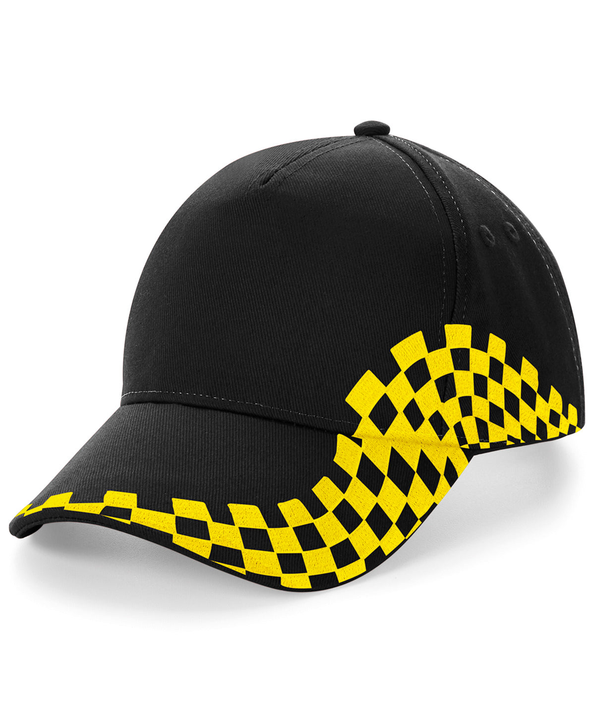 Grand Prix cap - Black/Yellow