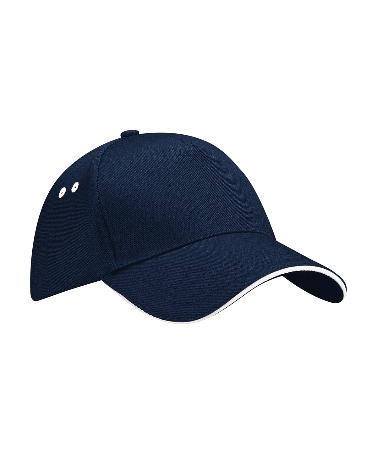 Ultimate 5-panel cap - sandwich peak - French Navy/White