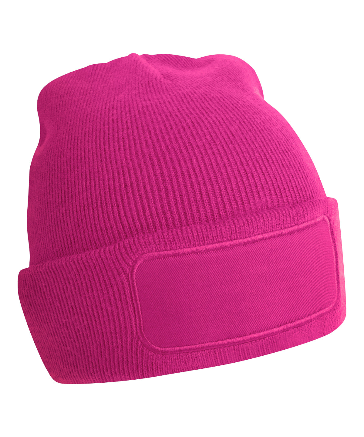 Original patch beanie - Fuchsia