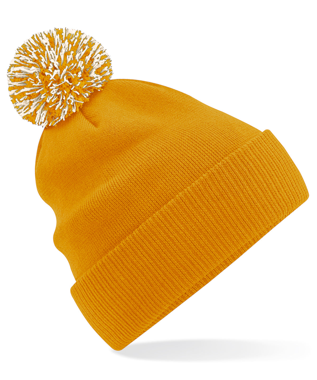 Snowstar® beanie - Mustard/Off White