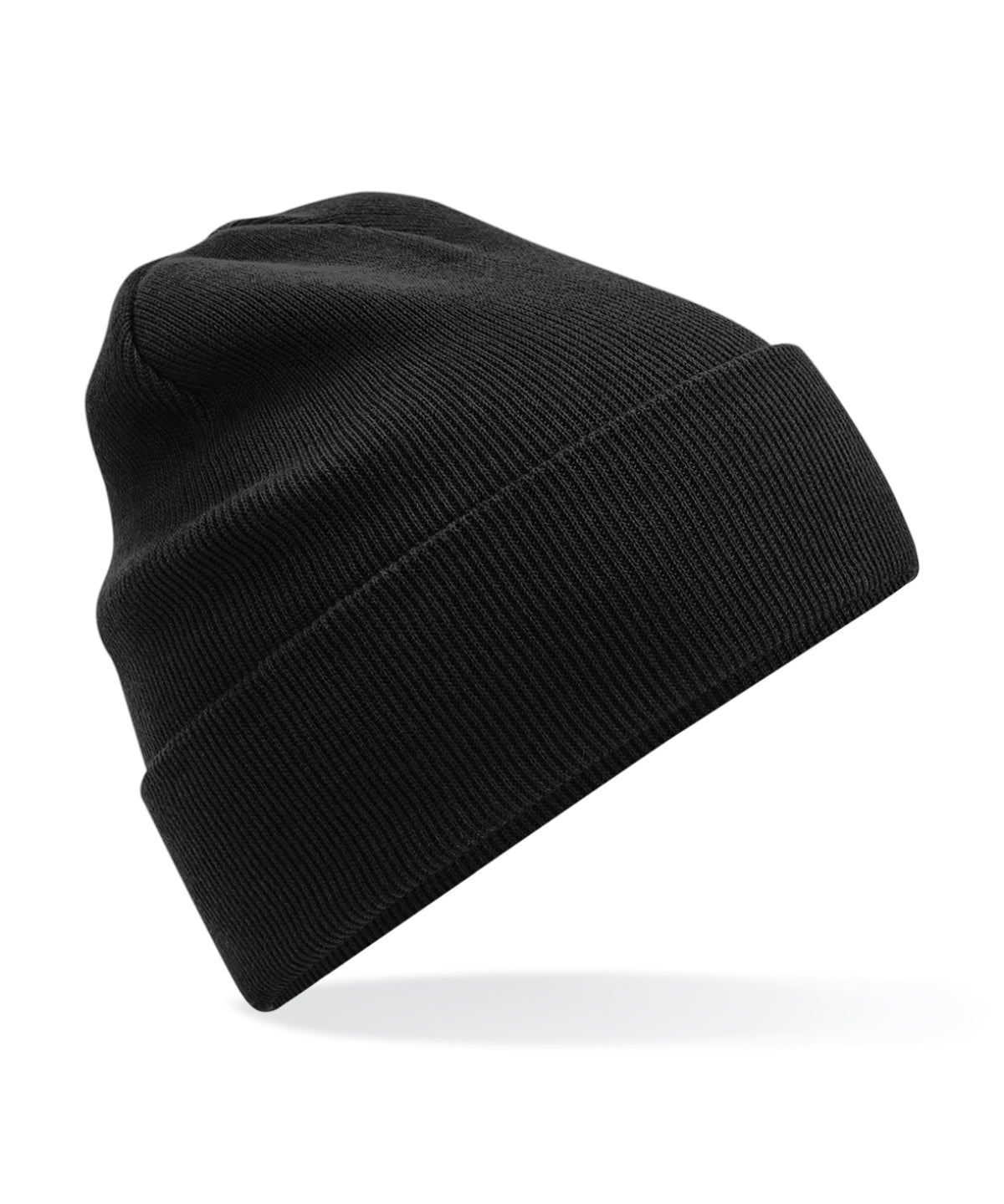 Organic cotton original cuffed beanie - Black