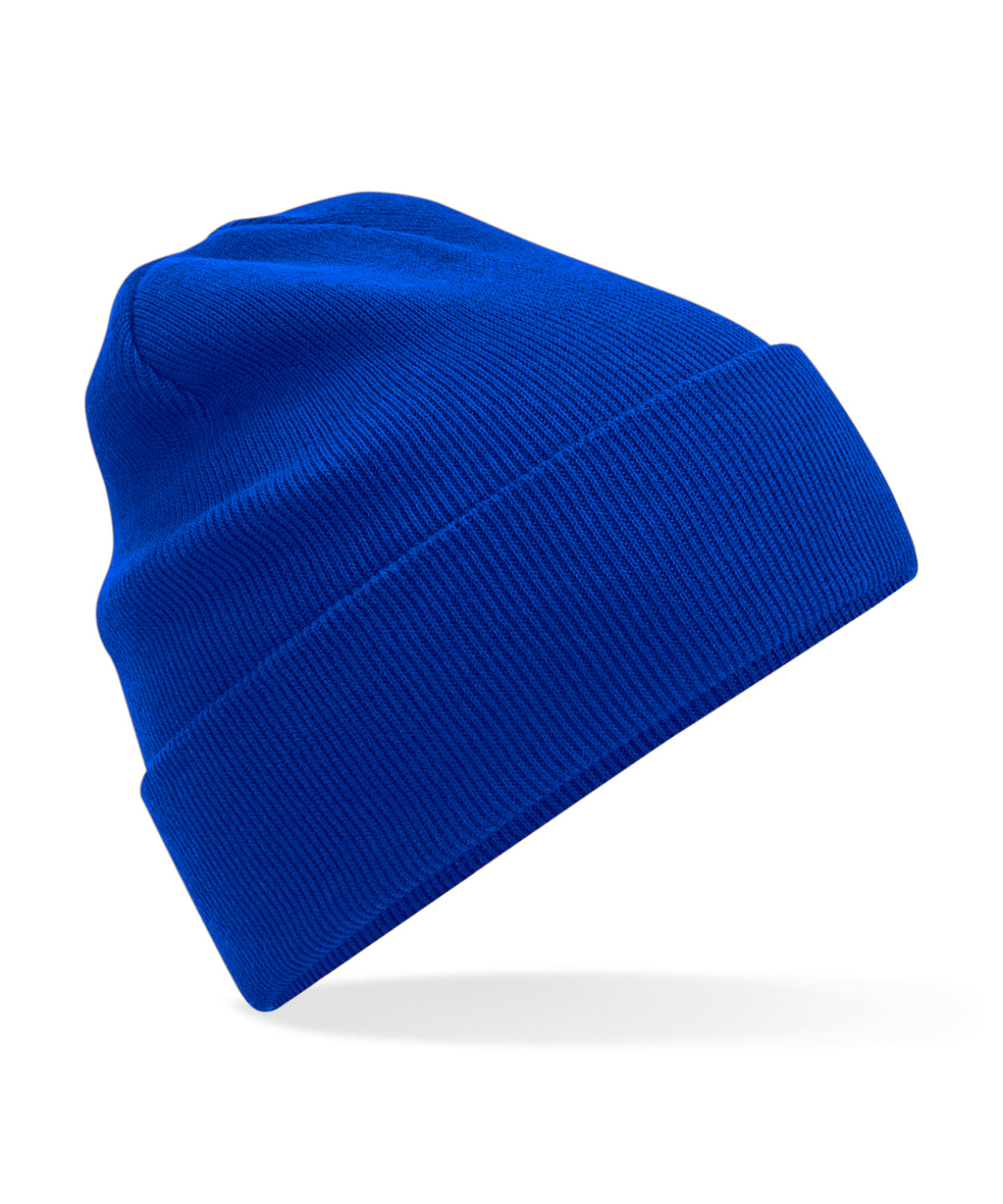 Organic cotton original cuffed beanie - Bright Royal