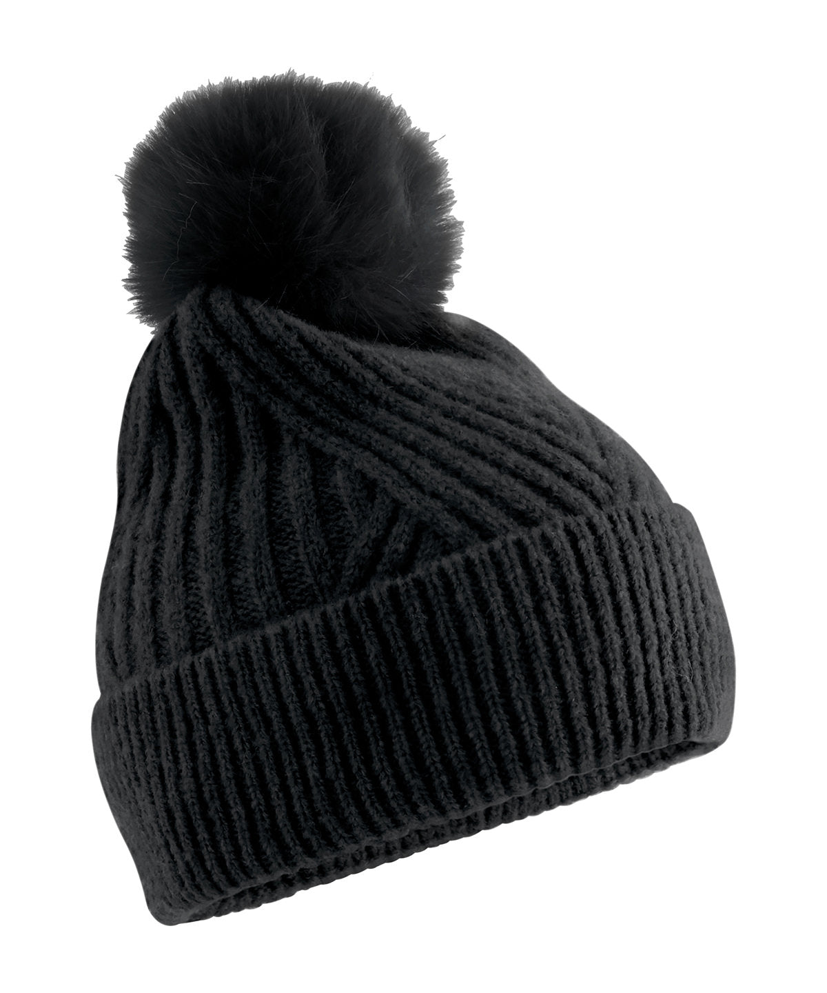 Snow luxe beanie - Black