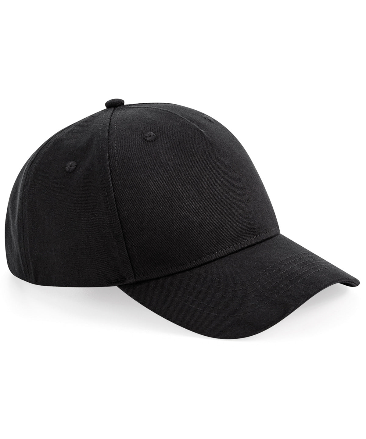 Organic cotton 5-panel cap - Black
