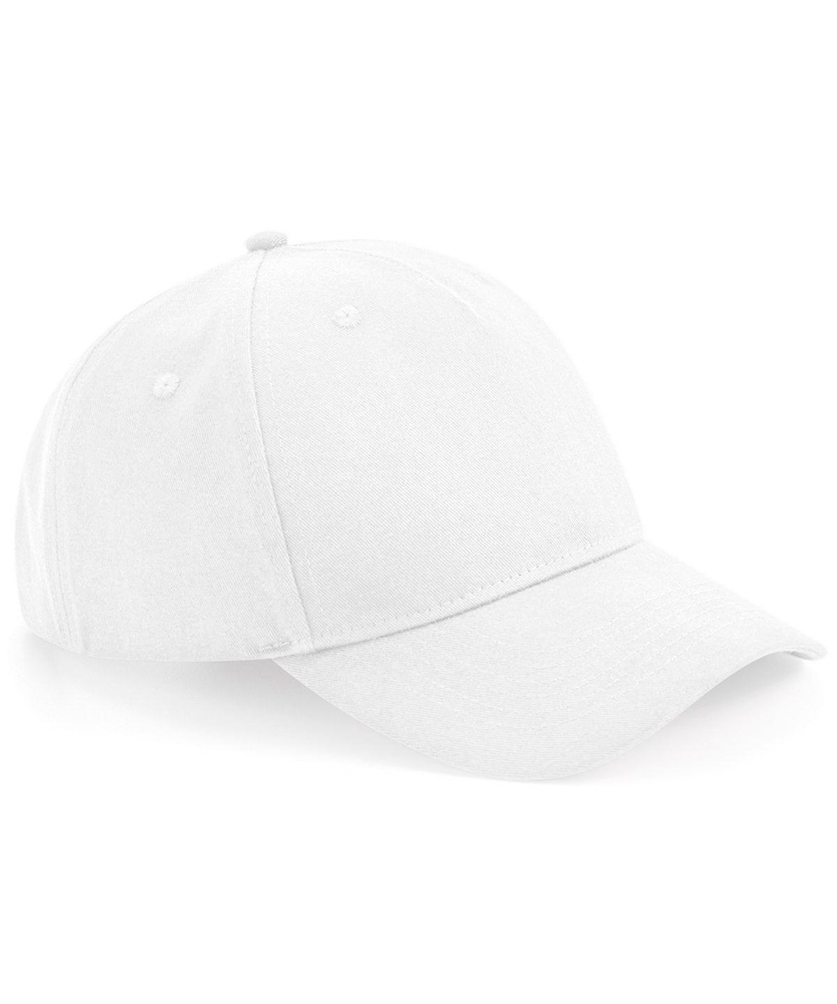 Organic cotton 5-panel cap - White