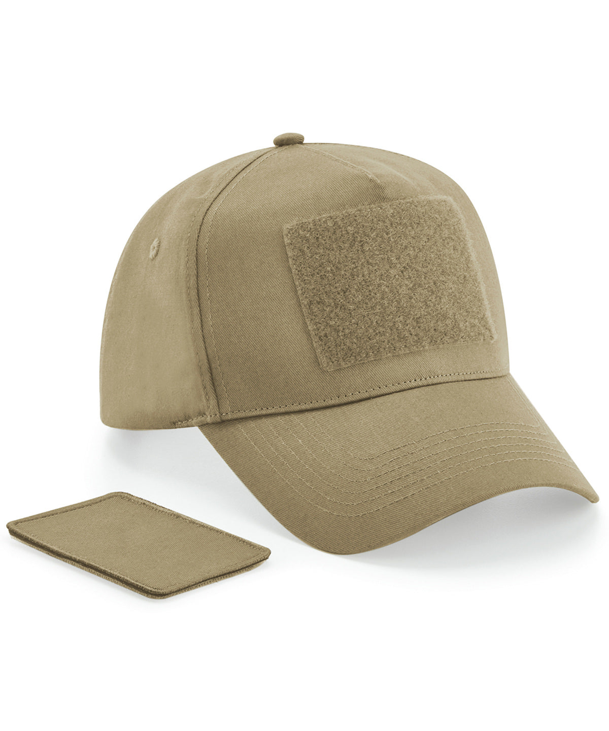 Removable patch 5-panel cap - Desert Sand