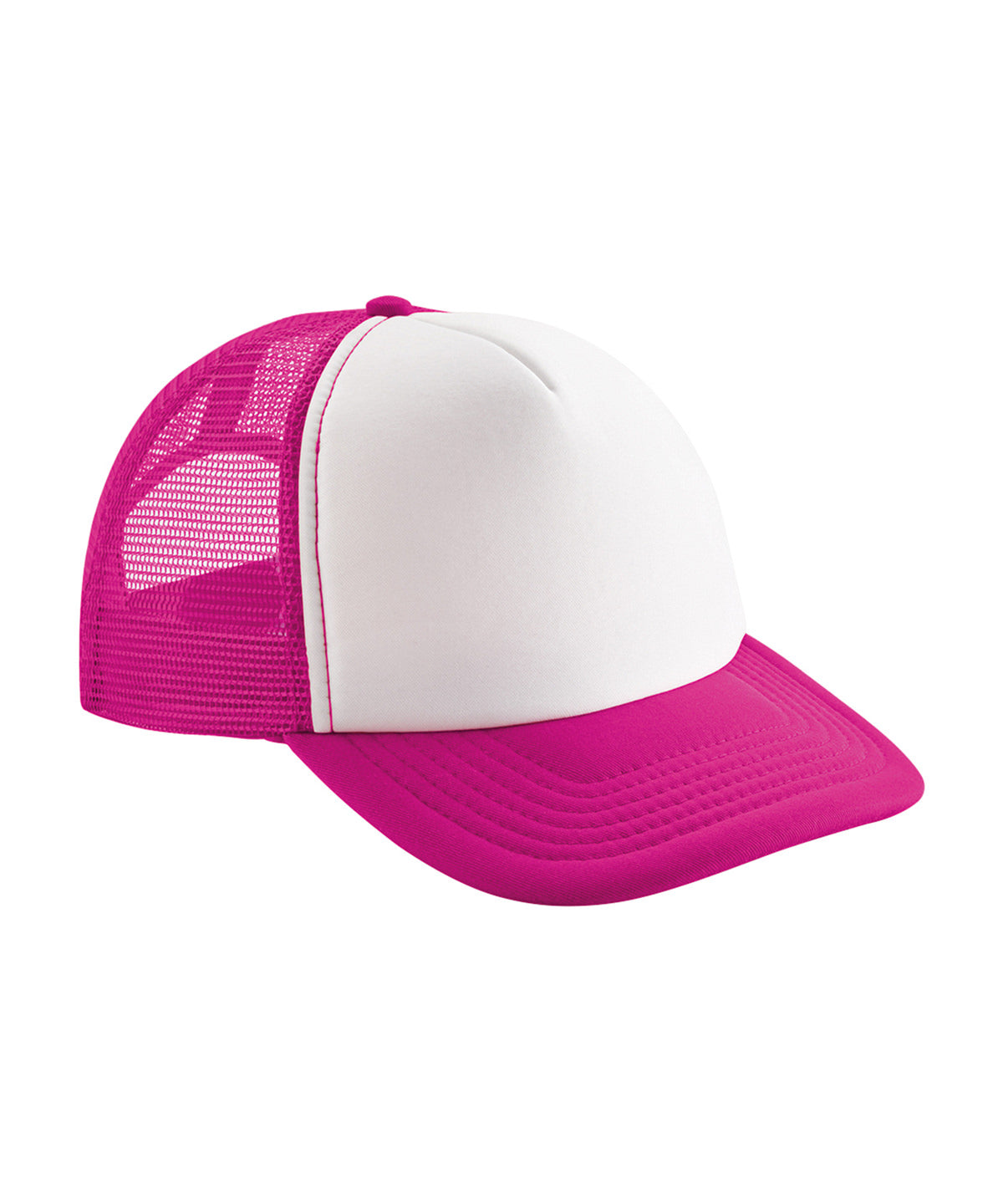 Vintage snapback trucker - Fuchsia/White
