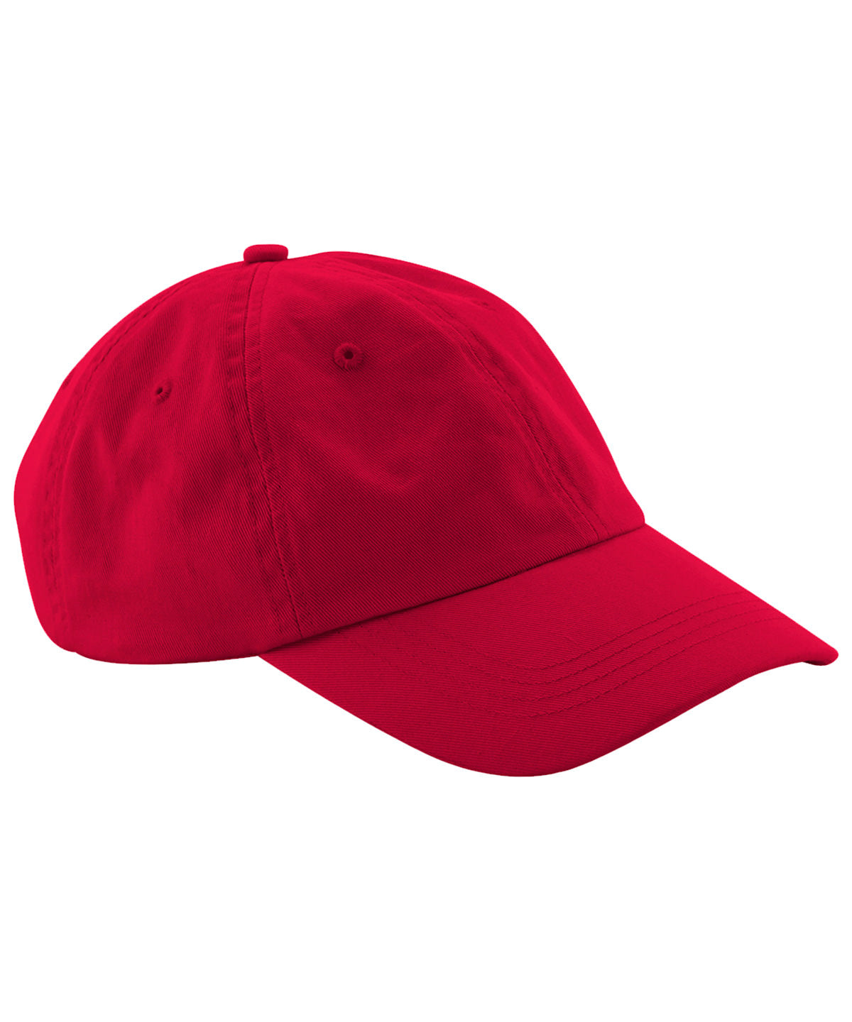 Low-profile 6-panel dad cap - Classic Red