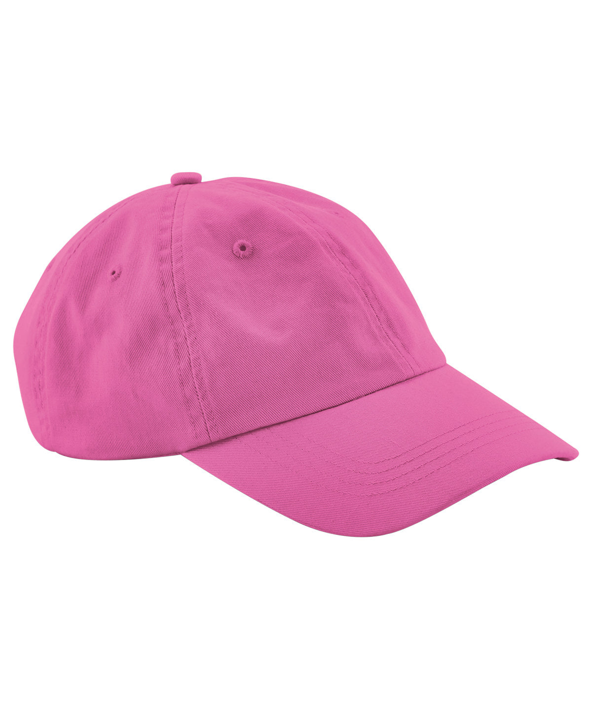 Low-profile 6-panel dad cap - True Pink