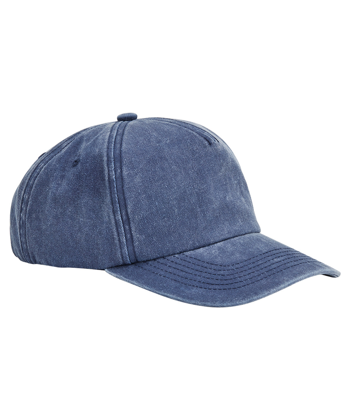 Relaxed 5-panel vintage cap - Vintage Denim