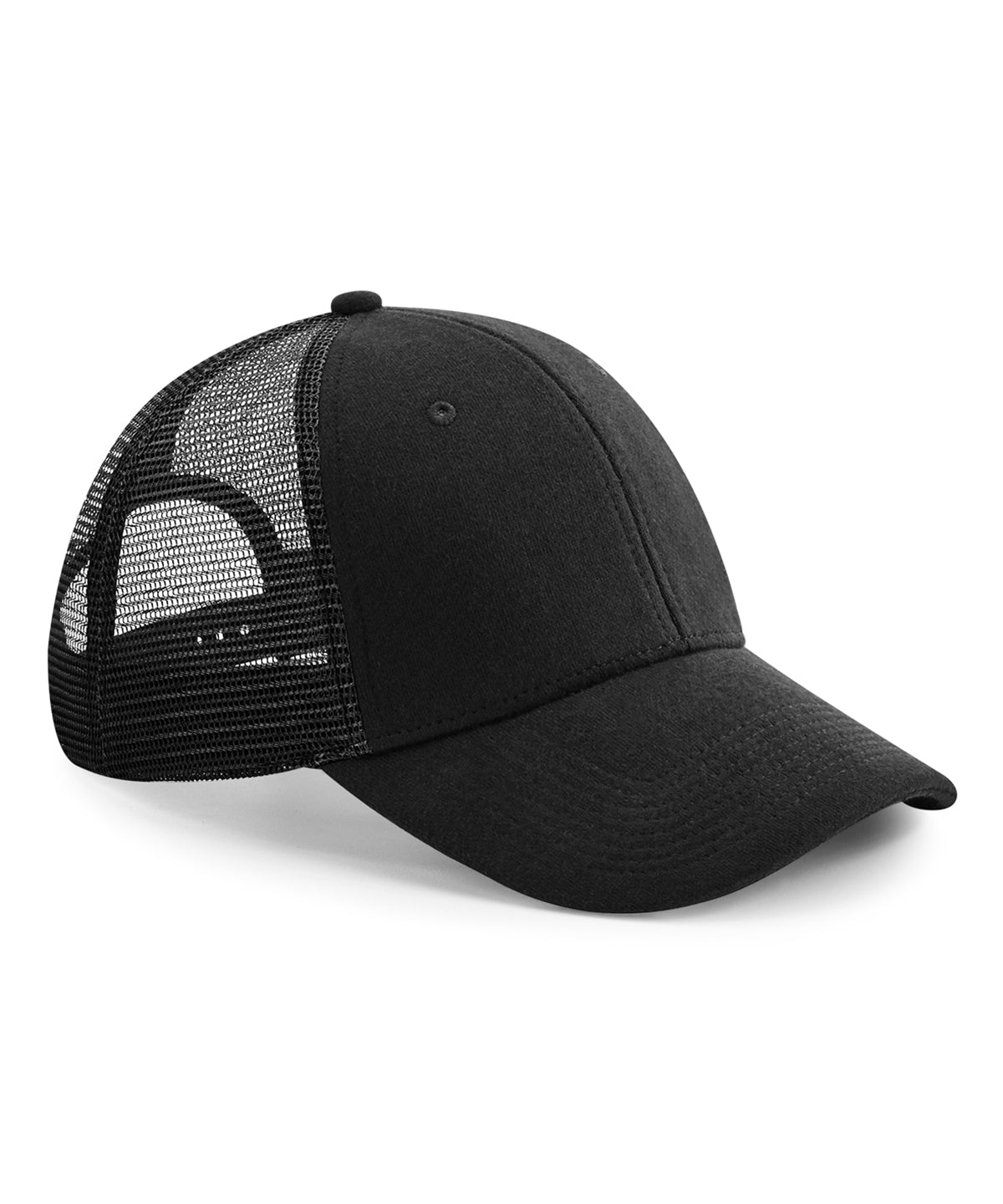 Jersey athleisure trucker - Black