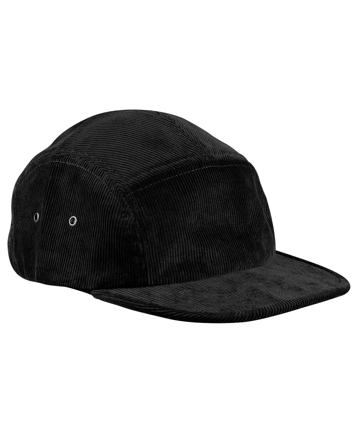 EarthAware® organic cord camper cap - Black