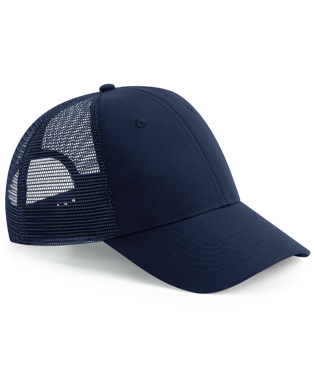Recycled urbanwear 6-panel snapback trucker - French Navy