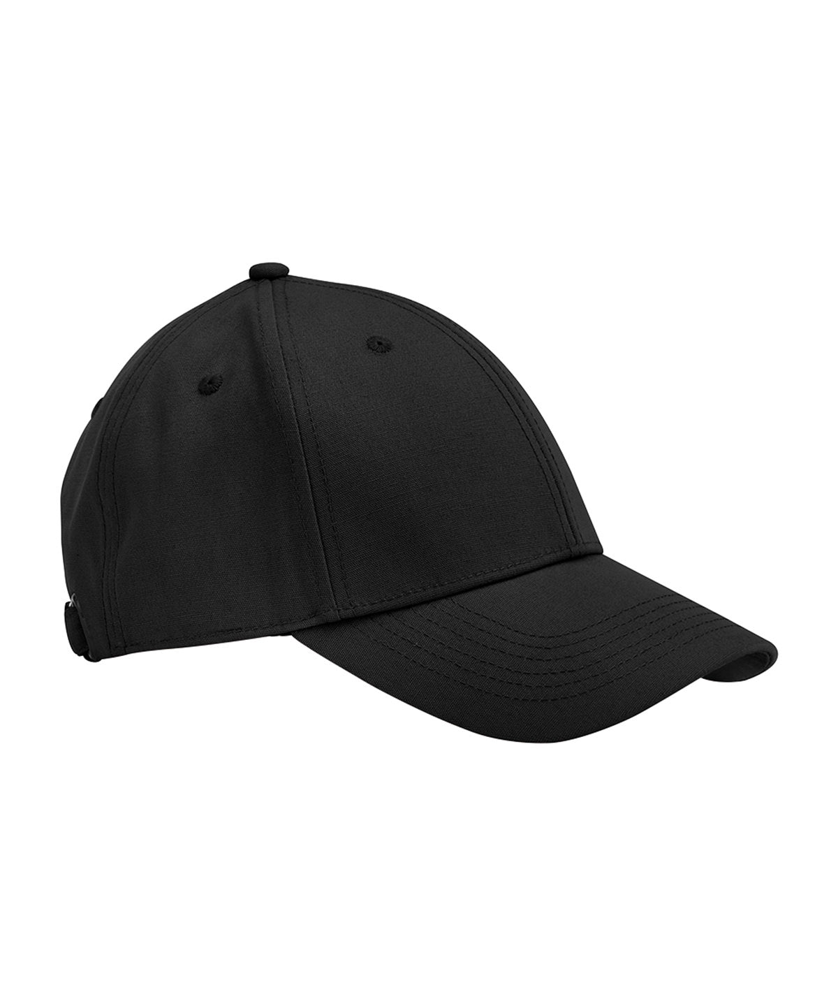 EarthAware® organic cotton canvas 6-panel cap - Black