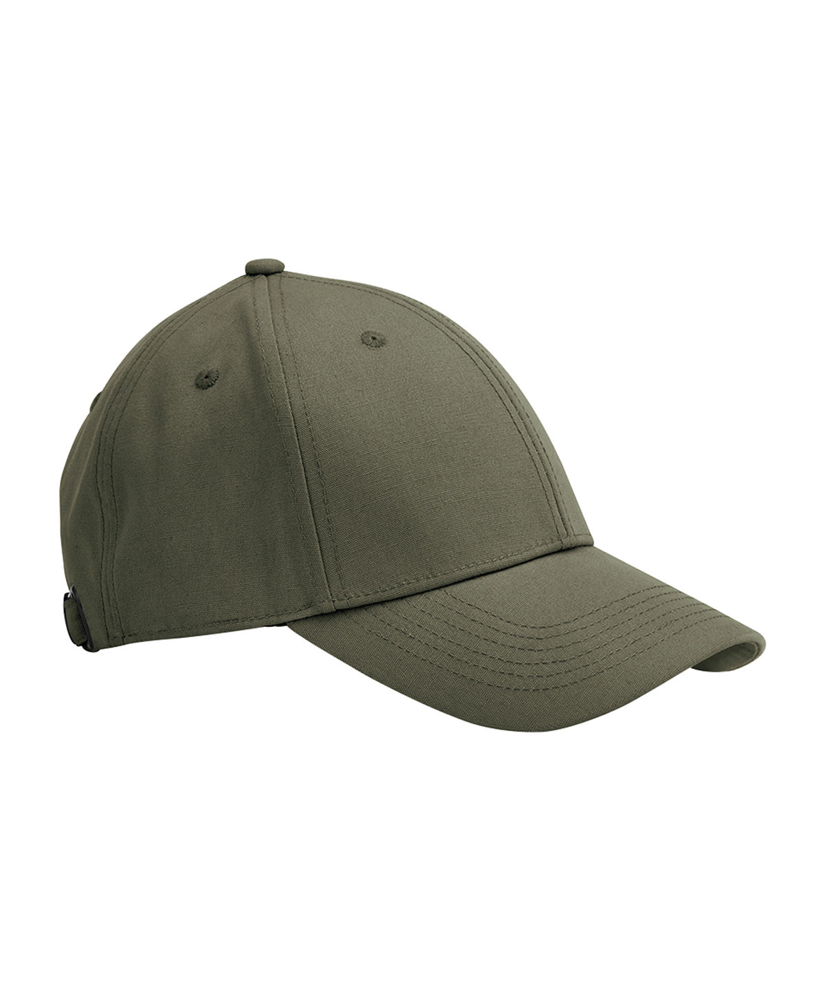 EarthAware® organic cotton canvas 6-panel cap - Olive Green