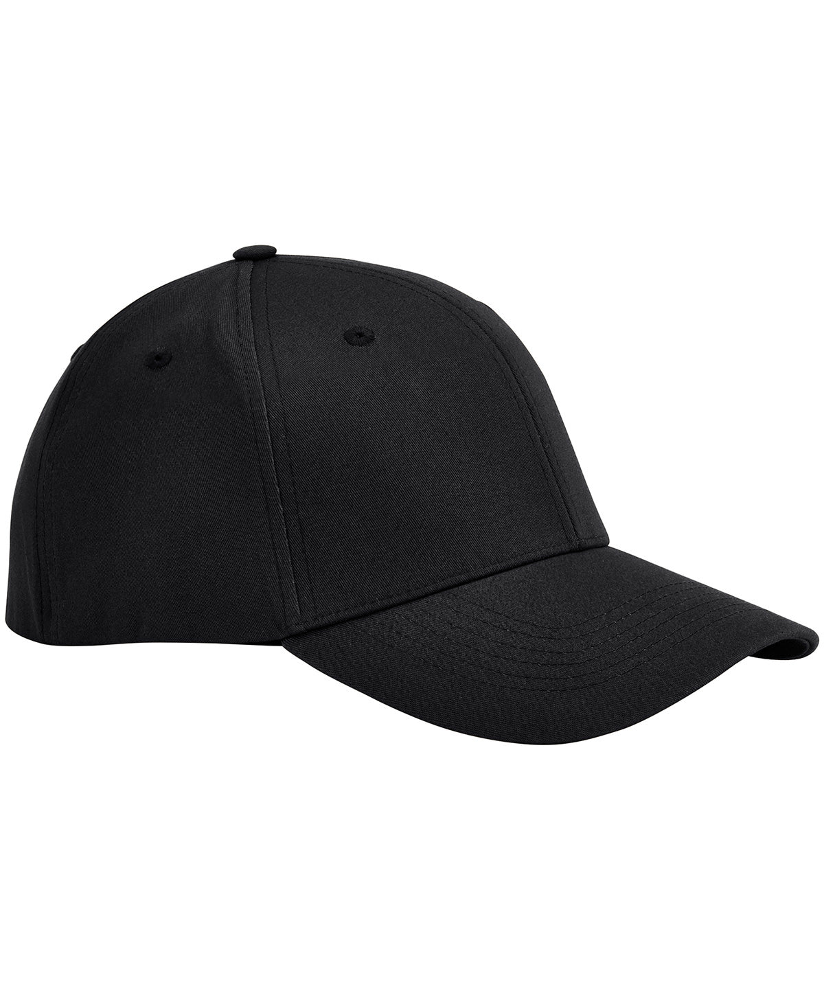 EarthAware® organic cotton stretch-fit cap - Black