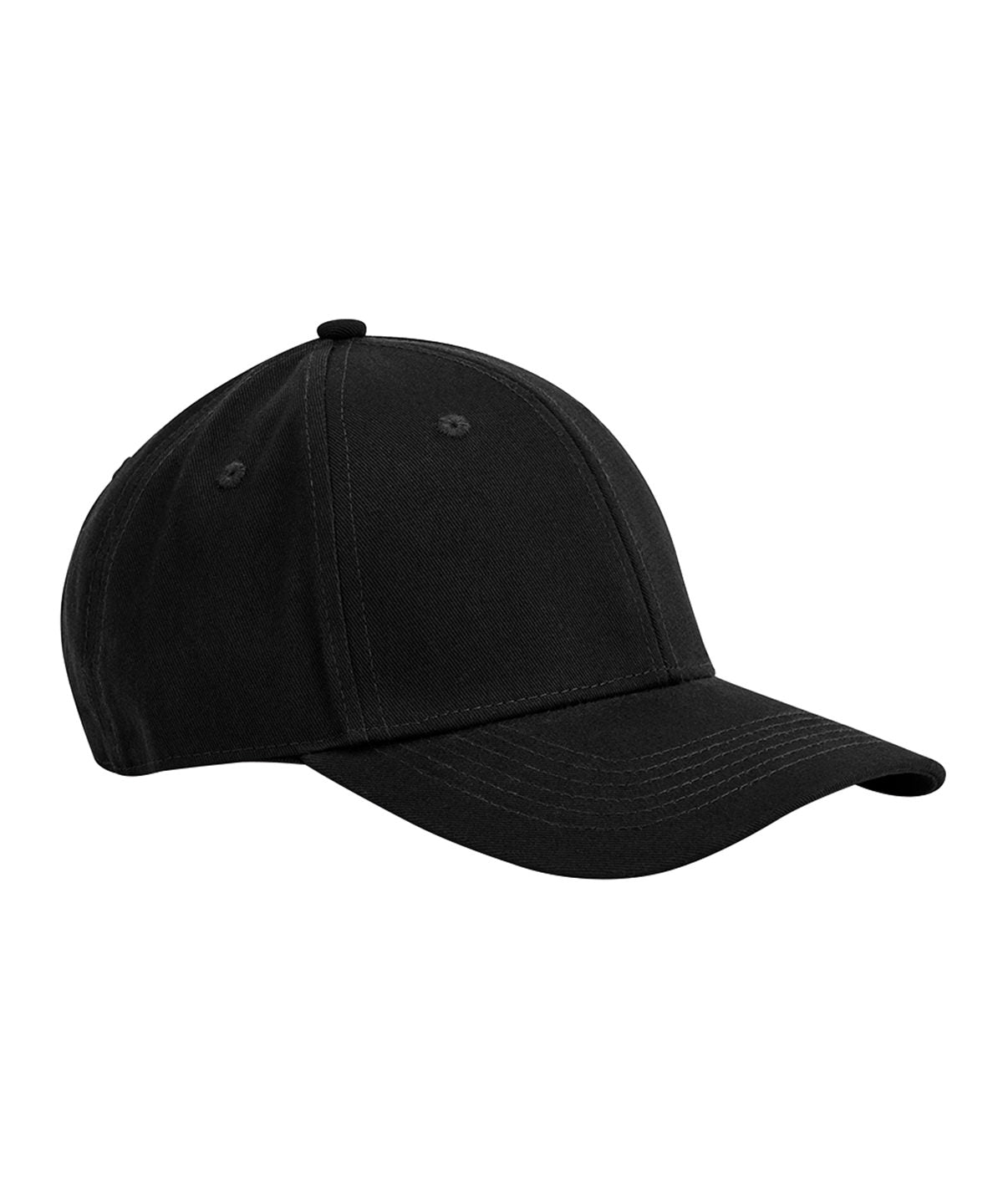 EarthAware® classic organic cotton 6-panel cap - Black