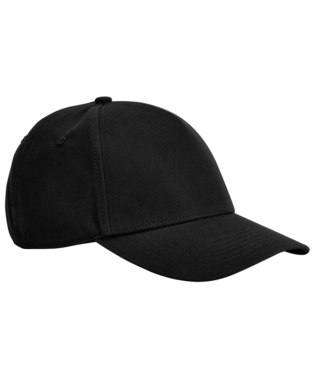 EarthAware® classic organic cotton 5-panel cap - Black