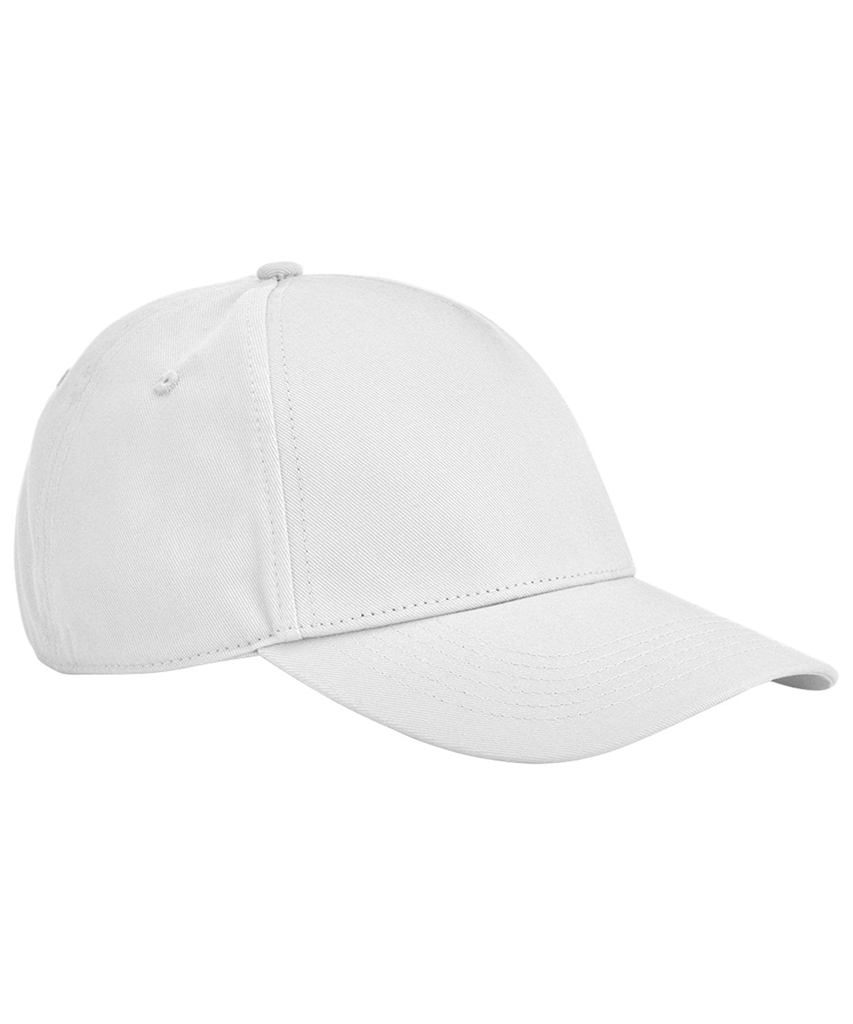 EarthAware® classic organic cotton 5-panel cap - White