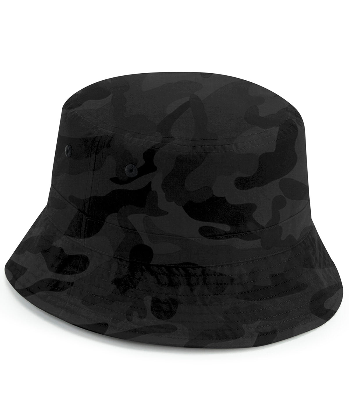 Recycled polyester bucket hat - Midnight Camo
