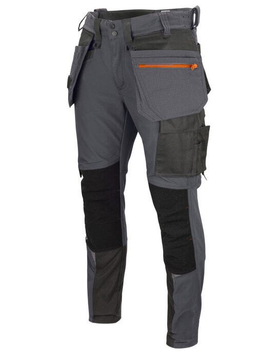 ProJob Kevlar Stretch Holster Trouser - Grey