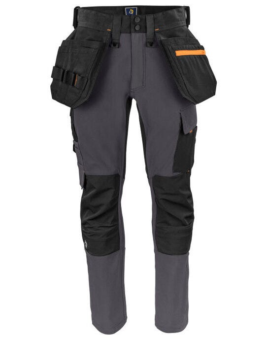 ProJob Premium Stretch Holster Trouser - Grey