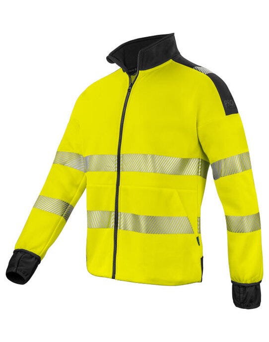 Projob 6109 EN ISO 20471 Class 3/2 Sweat - Yellow/Black