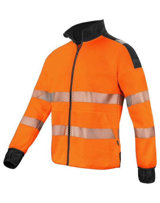 Projob 6109 EN ISO 20471 Class 3/2 Sweat - Orange/Black