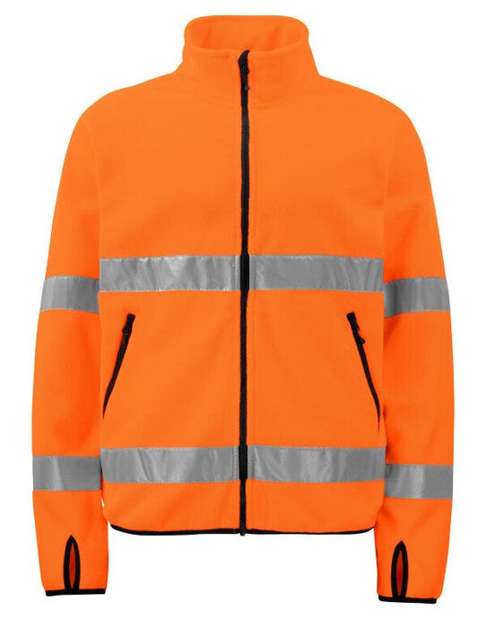 ProJob Prio 6327 Class 3 Fleece Jkt - Orange/Black
