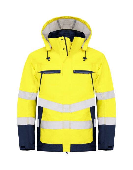 ProJob Prio 6440 Class 3 Functional Jkt - Yellow/Navy