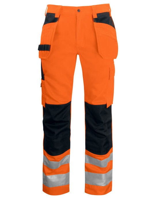 ProJob Hi Vis Holster Trouser - Orange/Black