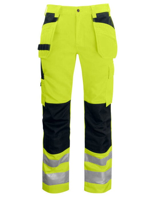 ProJob Hi Vis Holster Trouser - Yellow/Black