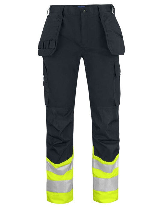 ProJob Prio 6534 Waistpants Class 1 - Yellow/Black