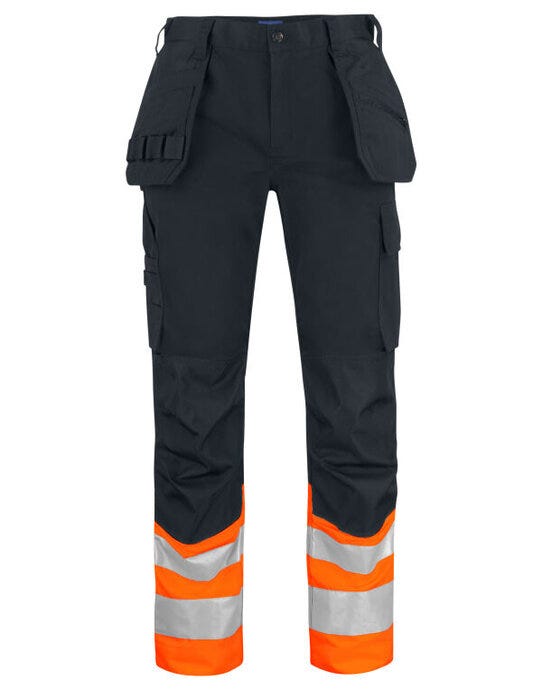 ProJob Prio 6534 Waistpants Class 1 - Orange/Black