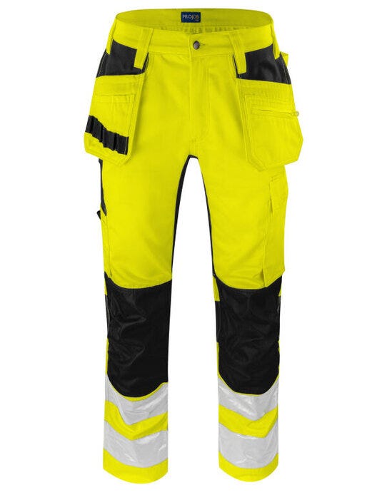 ProJob Prio 6570 Waispant Stretch Class2 - Yellow/Black