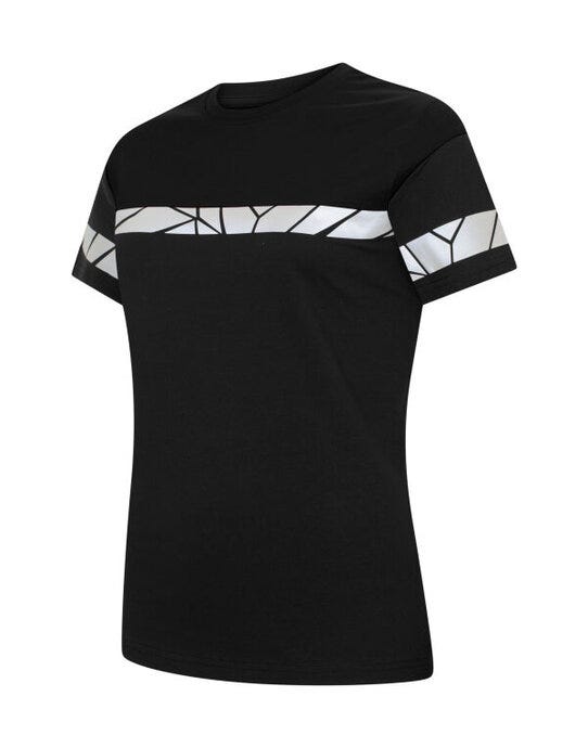 ProJob Progression 7005 Ladies T-Shirt - Black/Black