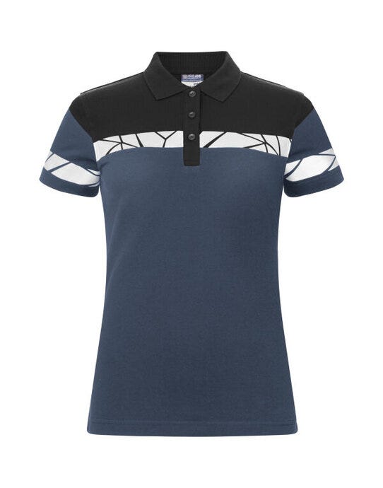 ProJob Progression 7006 Ladies Pique - Navy/Black