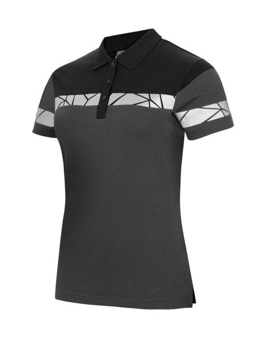 ProJob Progression 7006 Ladies Pique - Grey/Black