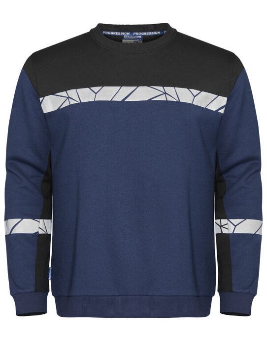 ProJob Progression 7101 Sweatshirt - Navy/Black