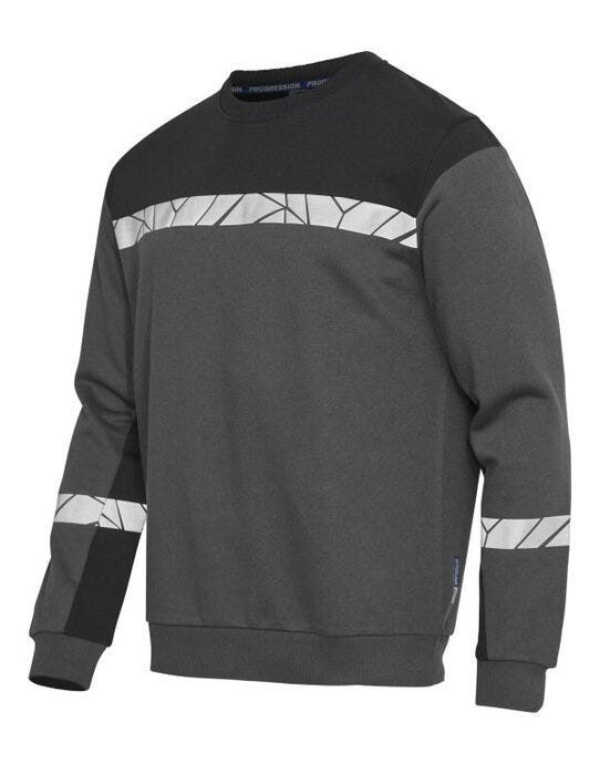ProJob Progression 7101 Sweatshirt - Grey/Black
