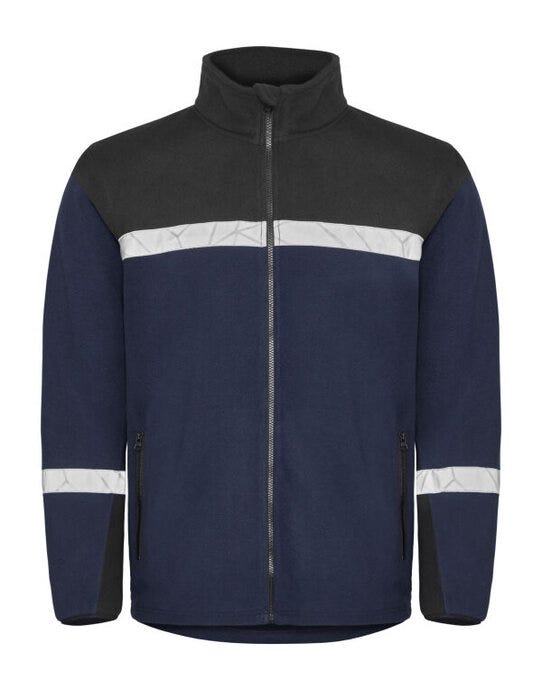ProJob Progression 7300 Full Zip Fleece - Navy/Black