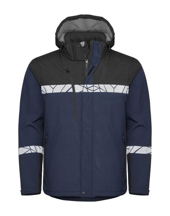 ProJob Progression 7400 Softshell Jkt - Navy/Black