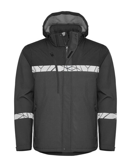 ProJob Progression 7400 Softshell Jkt - Grey/Black