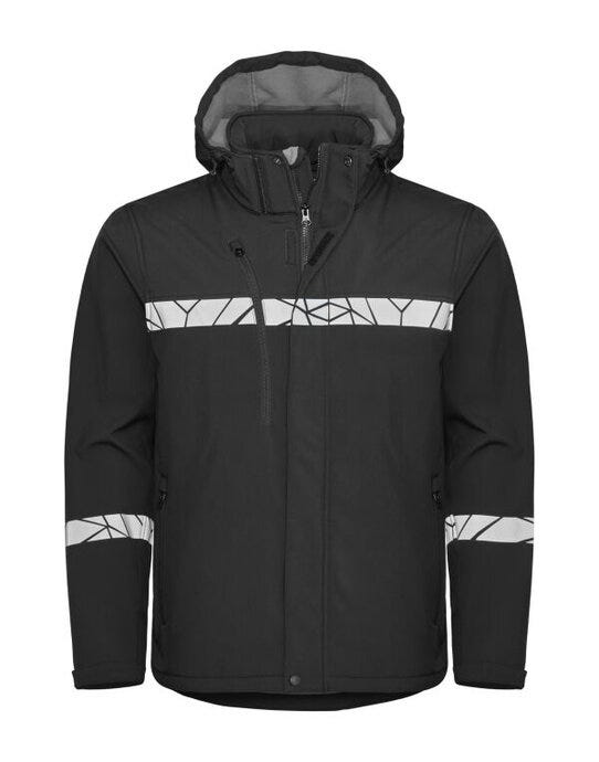 ProJob Progression 7400 Softshell Jkt - Black/Black