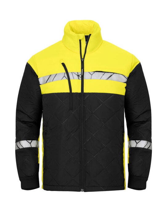 ProJob Progression 7404 Lightweight Jkt - Black/Yellow