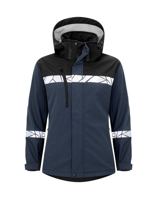 ProJob Progression 7417 Ladies Softshell - Navy/Black