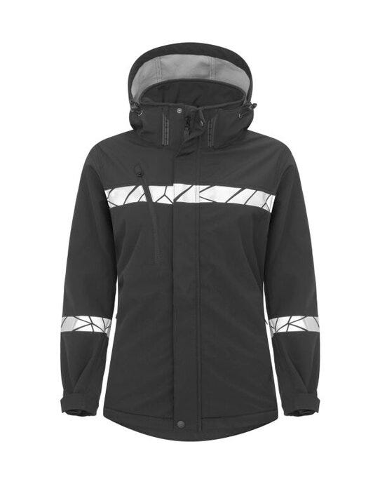 ProJob Progression 7417 Ladies Softshell - Black/Black