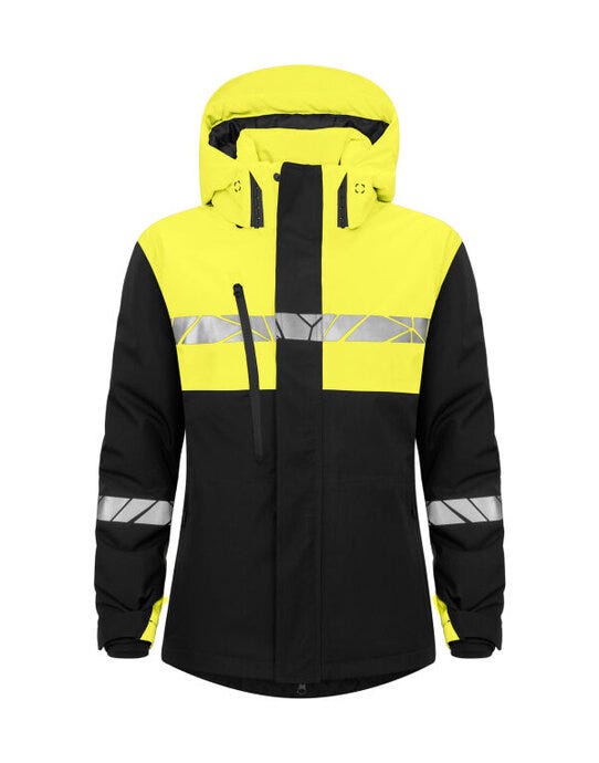 ProJob Progression 7420 Ladies Funct Jkt - Black/Yellow