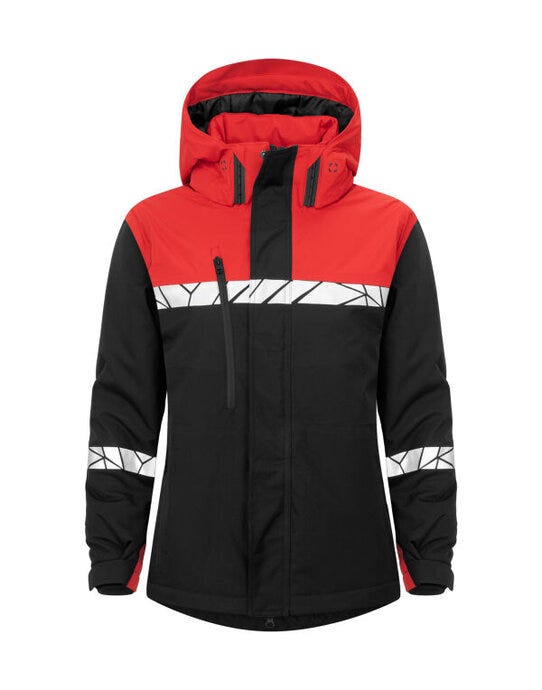 ProJob Progression 7420 Ladies Funct Jkt - Black/Red